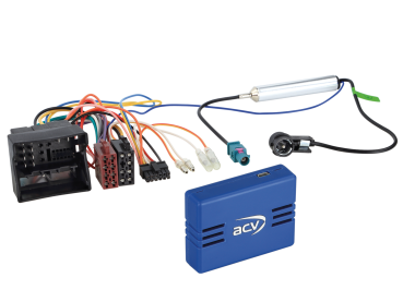 ACV 12-1328-45-15 | CAN-BUS Adapter Kit Quadlock (52 Pin)   ISO, mit Antennenadapter Fakra  ISO